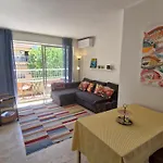 Climatisé 2p Avec Garage, Balcon, Centre-ville, 50m Plage, - Fr-1-780-36